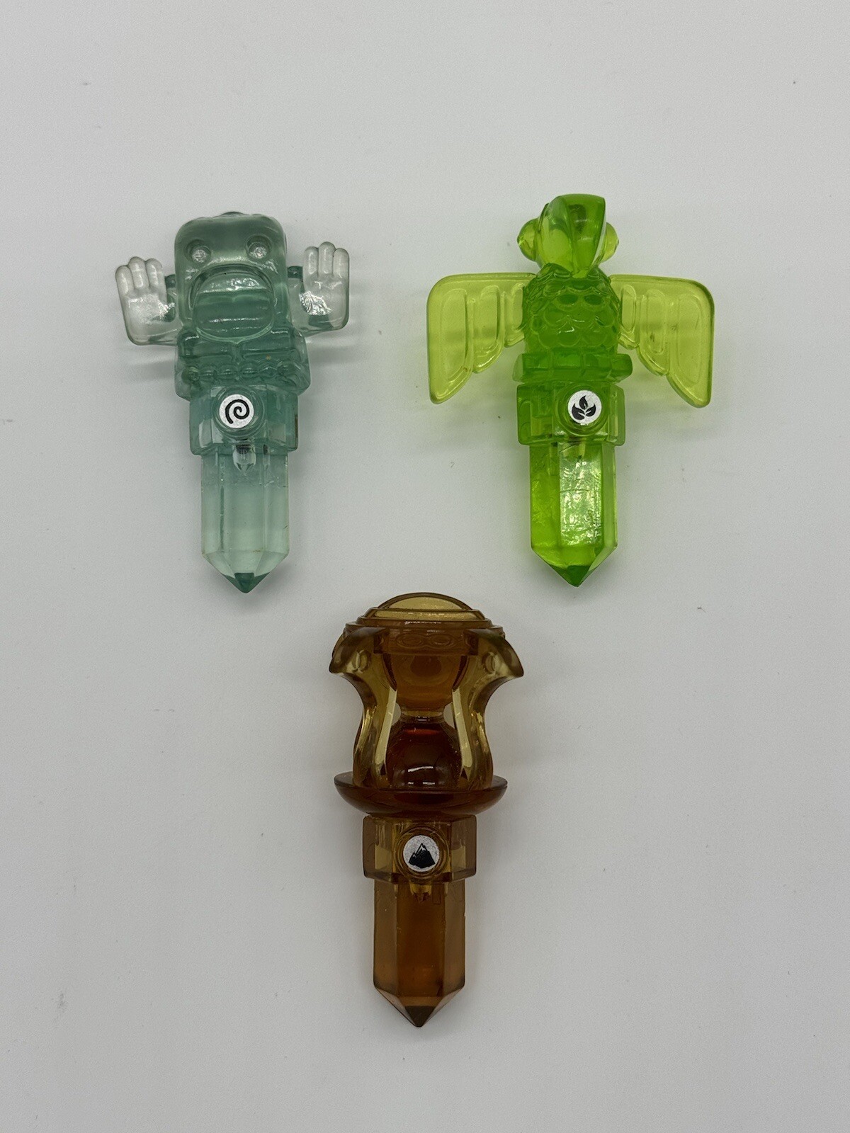 Skylanders Trap Team Earth Hourglass Trap Earth Toucan Air Toucan Crystals Lot