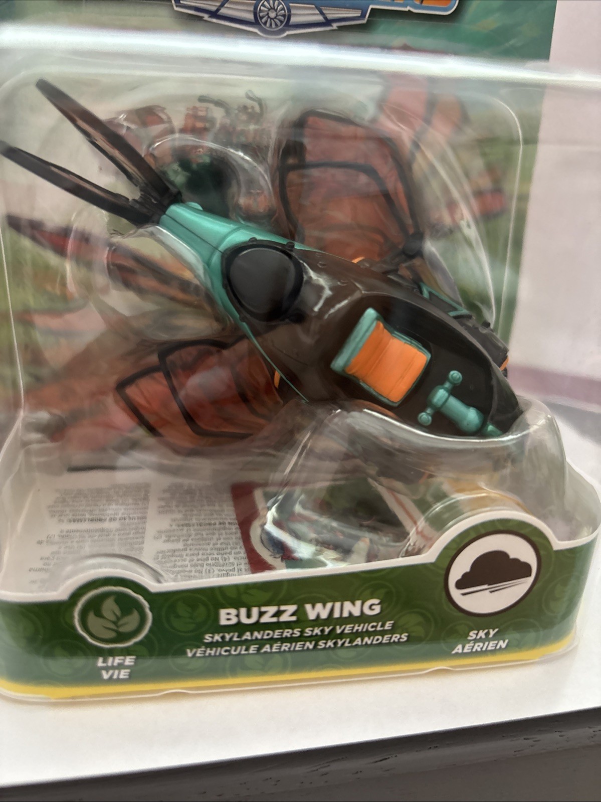 Skylanders SuperChargers BUZZ WING Life Sky Vehicle Brand New