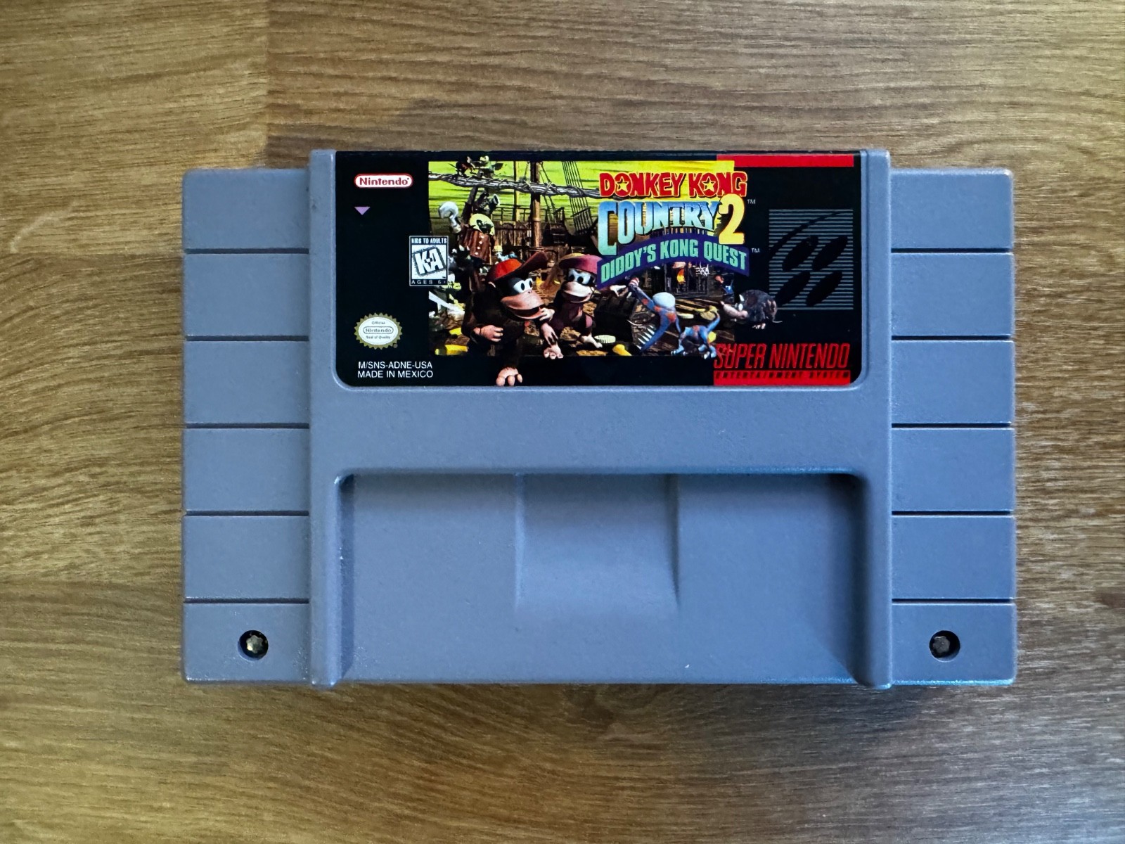 Donkey Kong Country 2: Diddy Kong – Super Nintendo (SNES) NTSC – AUTHENTIC