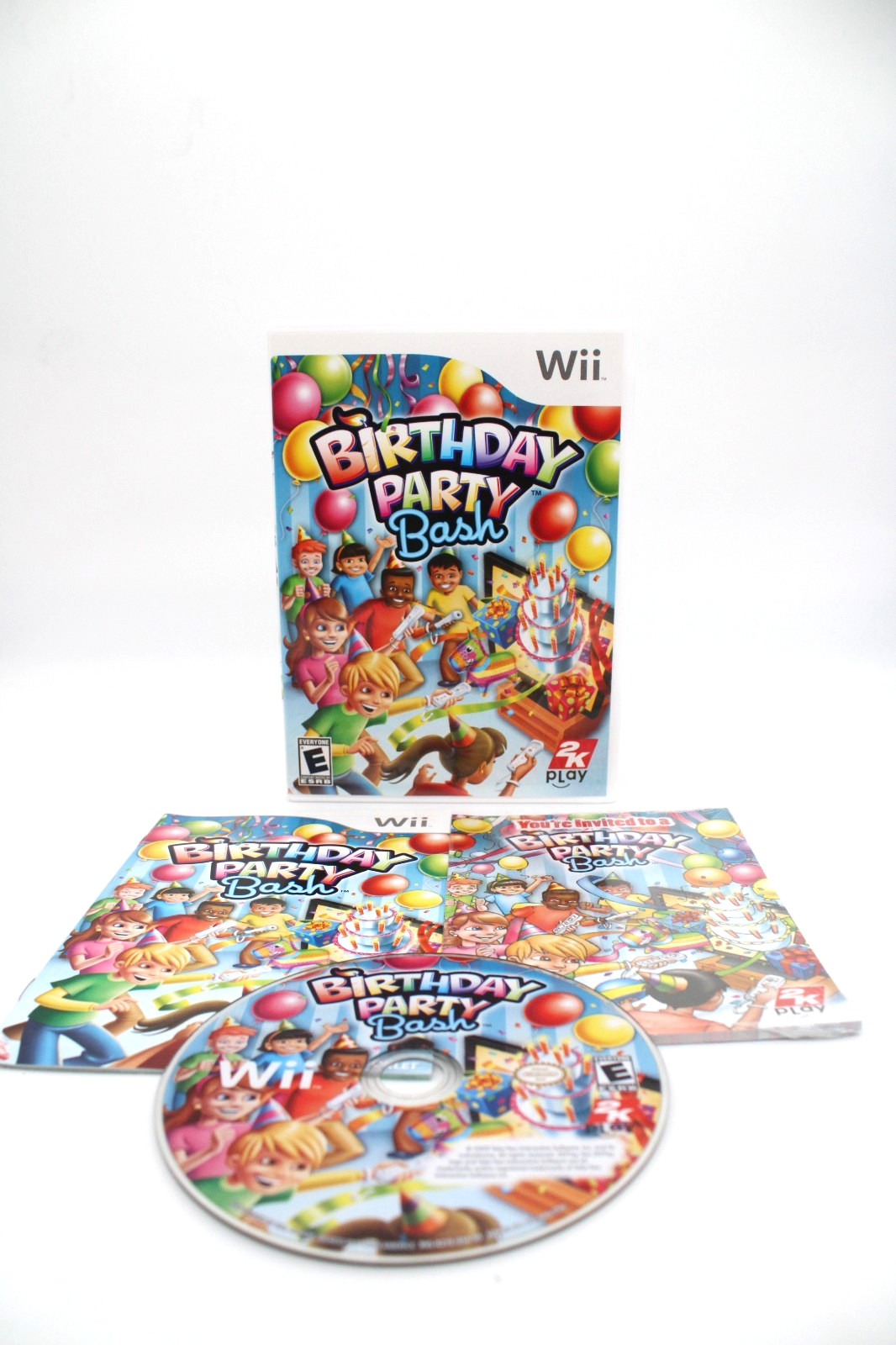 Refurbished Nintendo Wii Birthday Party Bash Complete CIB Excellent Mint Clean