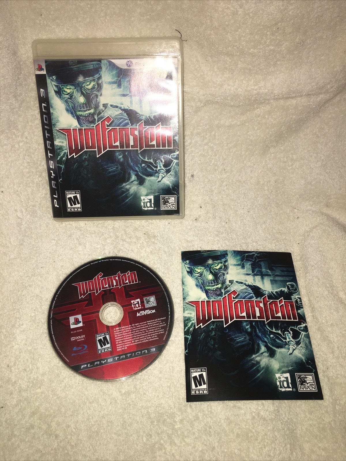 Wolfenstein (Sony PlayStation 3 PS3) Complete CIB