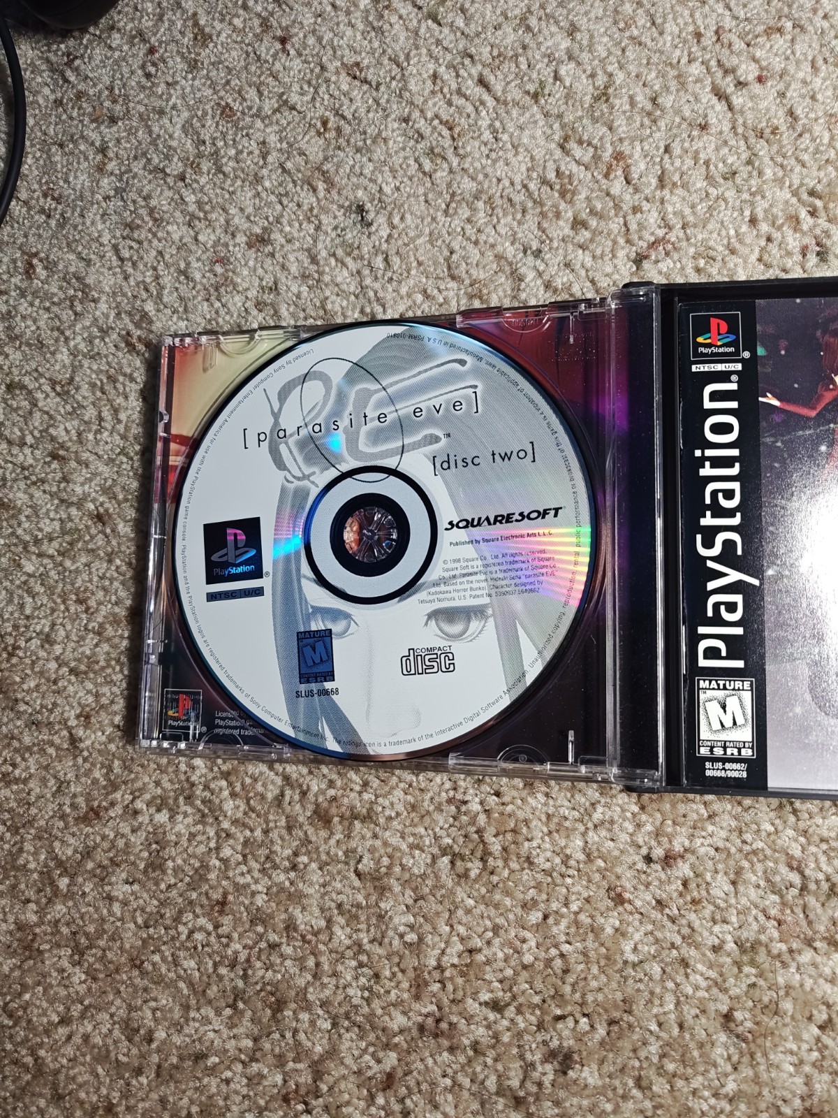 Parasite Eve (Sony PlayStation 1, 1998) Complete