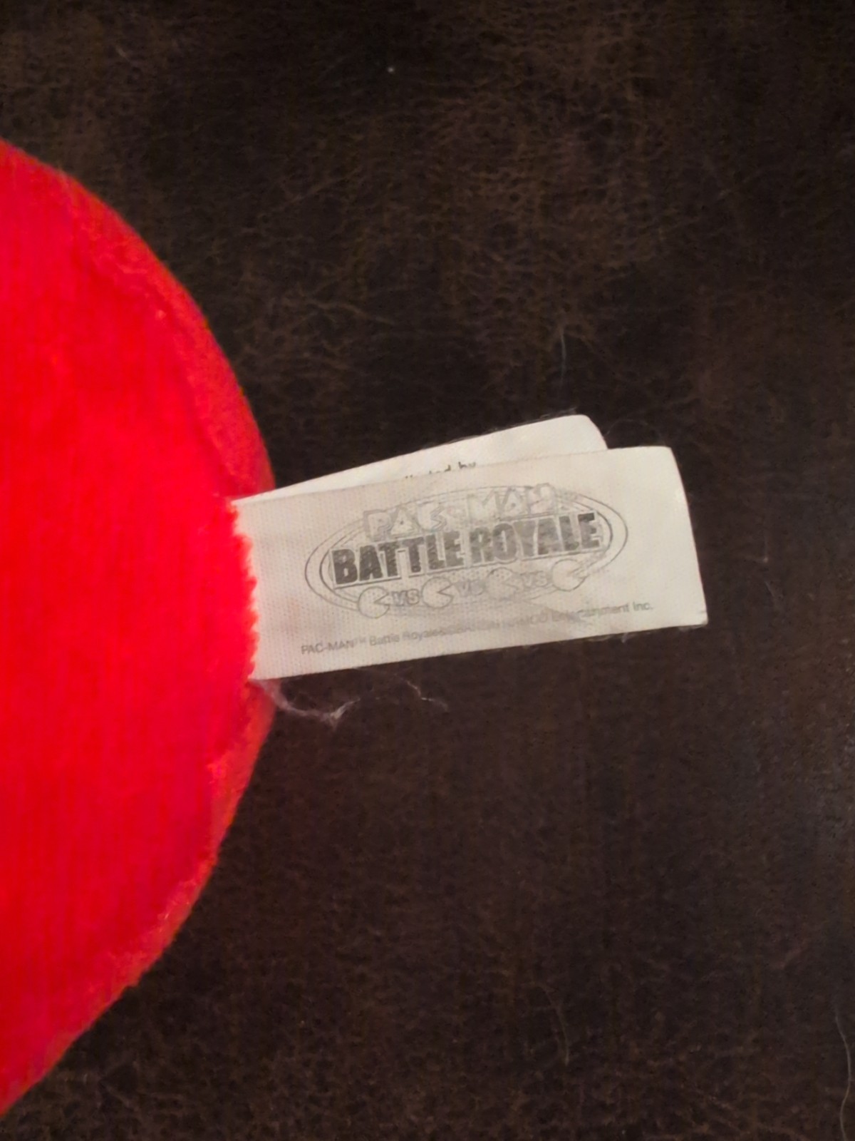 Pac Man Battle Royale Red 5″ Plush Toy Factory Video Game Arcade Namco