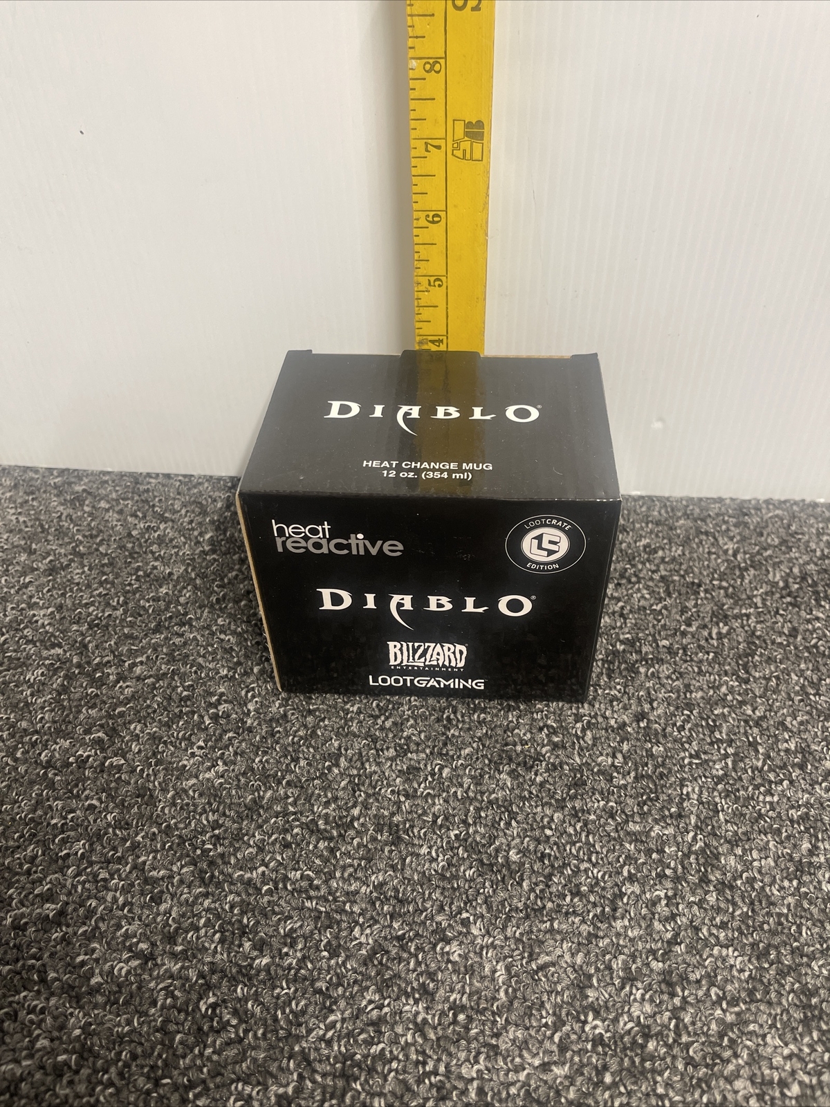 Diablo Blizzard Entertainment Loot Crate Gaming Edition Heat Reactive Coffee Mug
