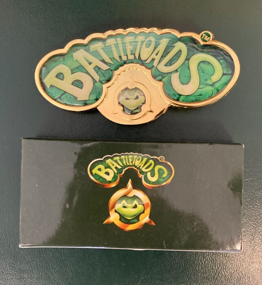 NIB Loot Crate Gaming Exclusive June 2017 Battletoads Belt Buckle Rare