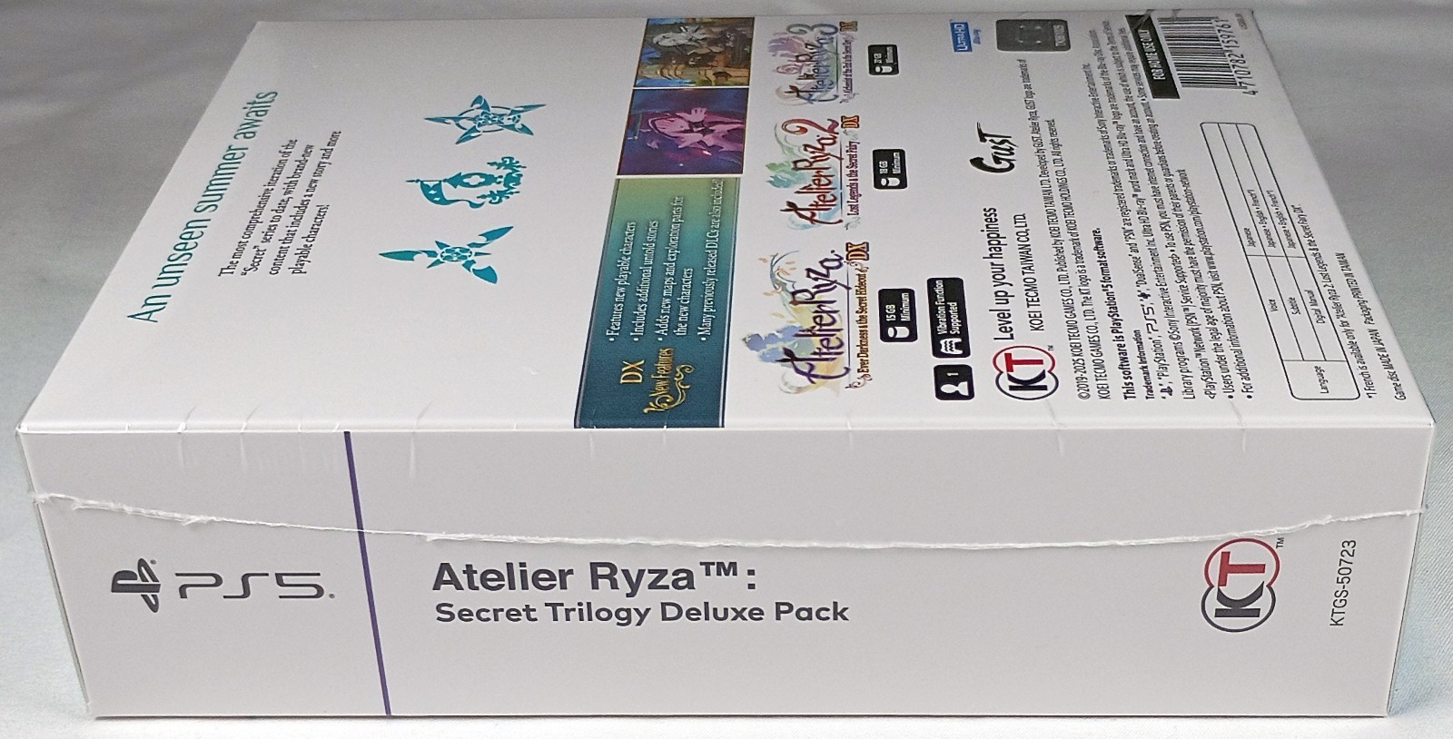 ATELIER RYZA: SECRET TRILOGY DELUXE PACK 1 2 3 DX Unused Asian Release PS5 Game