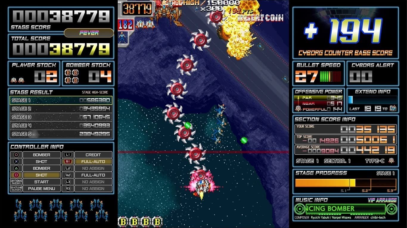 Dangun Feveron – PlayStation 4