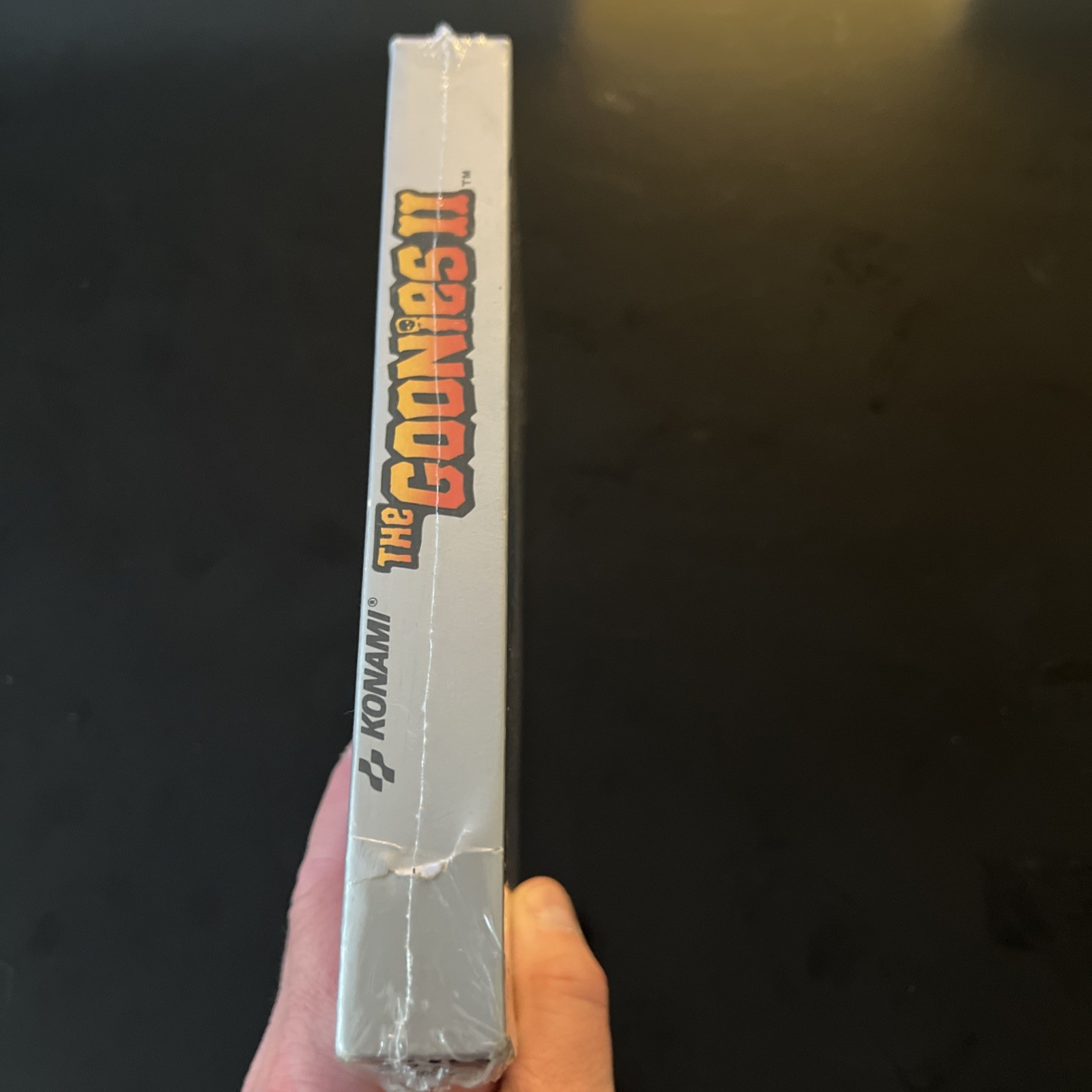 The Goonies II Nintendo NES Cartridge Case/Original Game Box, Rewrapped
