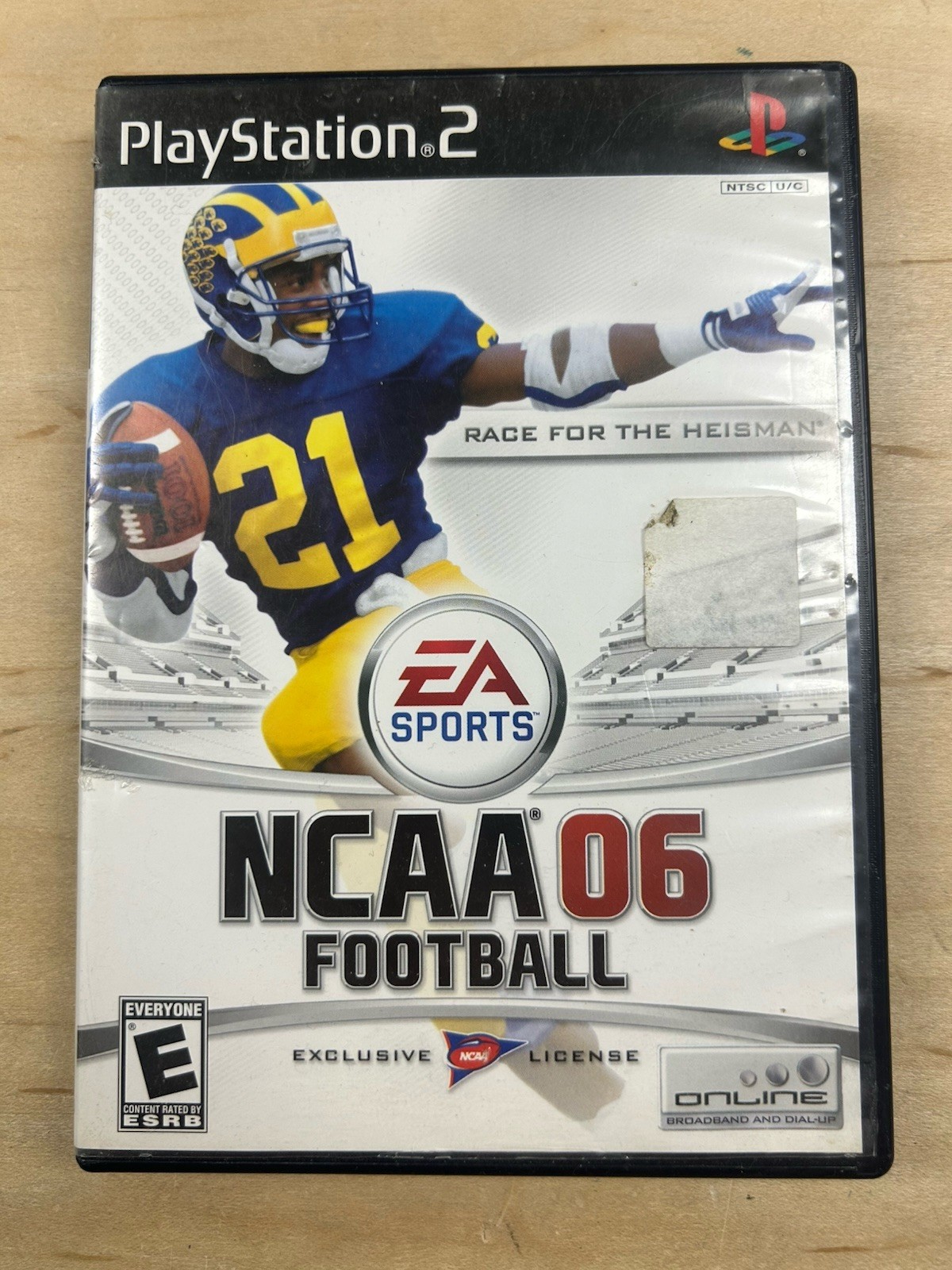 NCAA Football 06 EA Sports Sony PlayStation 2 PS2 w/ MANUAL *See Desc.