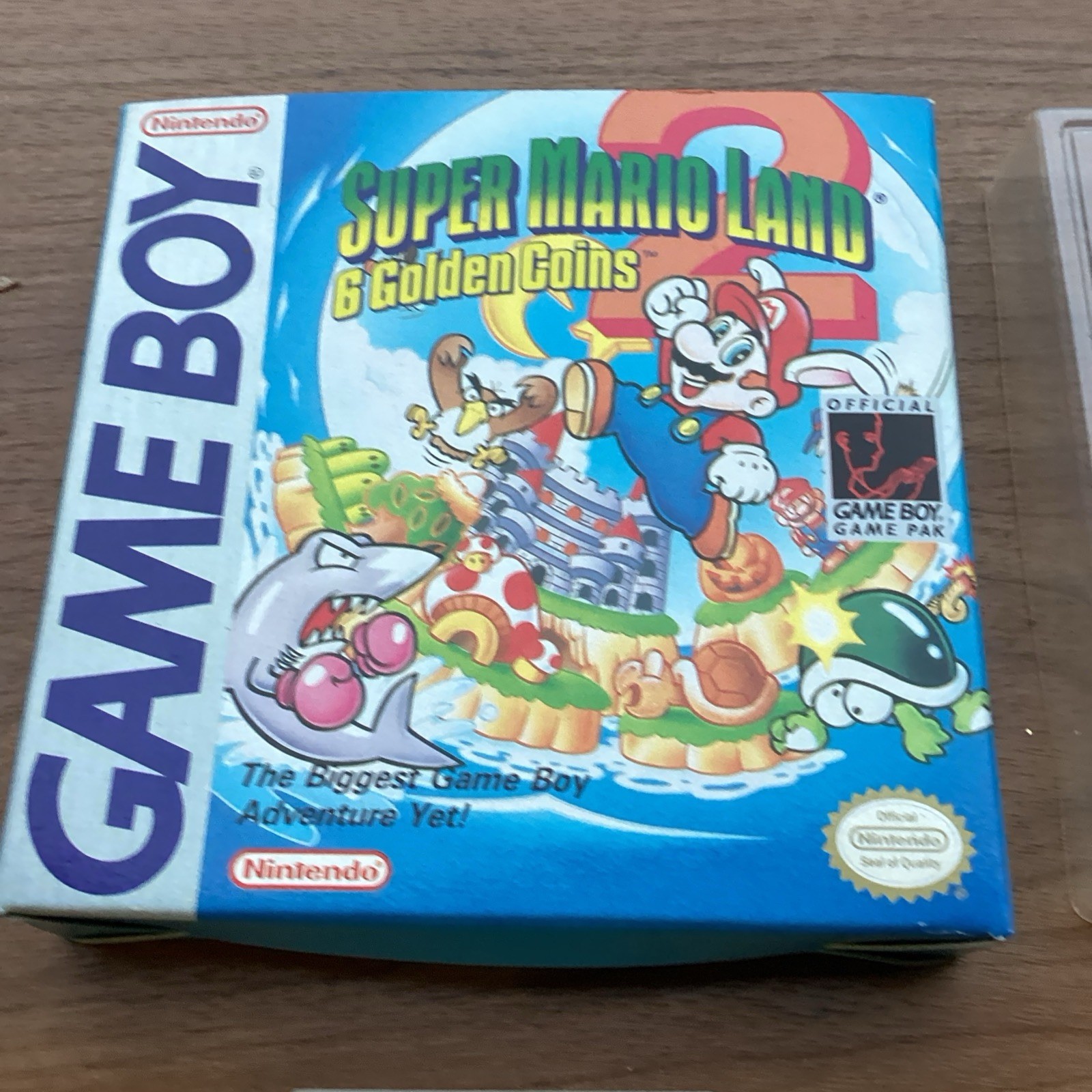 Super Mario Land 2: 6 Golden Coins (Nintendo Game Boy) Complete in Box CIB