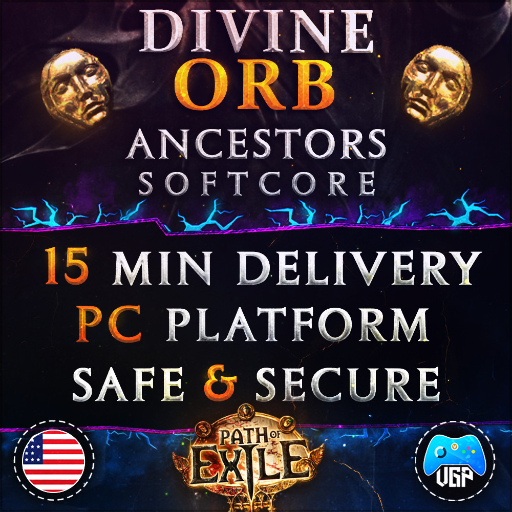🔥Path of Exile PoE Divine Orbs NECROPOLIS | PoE Divines | Softcore | PC 🔥