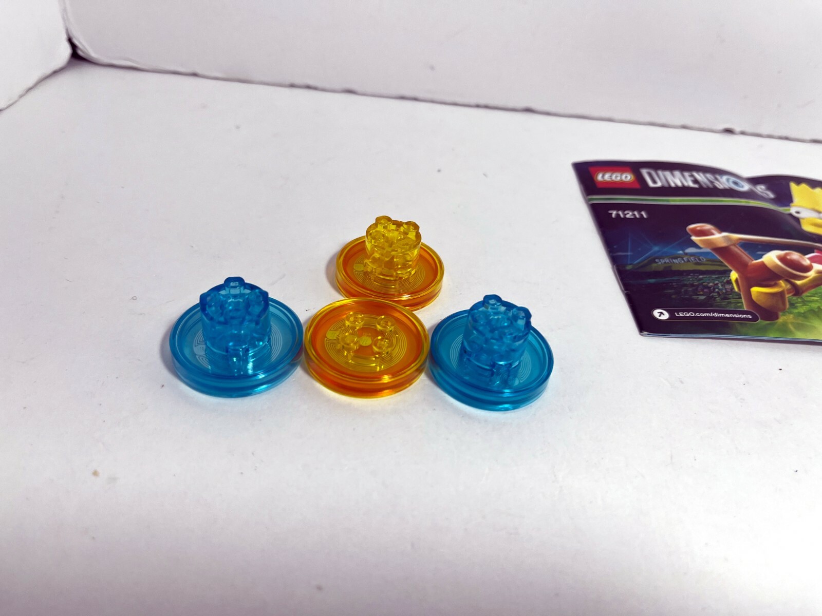 Lego Dimensions tag lot simpsons 71211 back to the future 71201 some glued