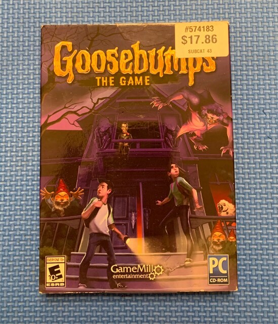 Goosebumps the game PC New Sealed