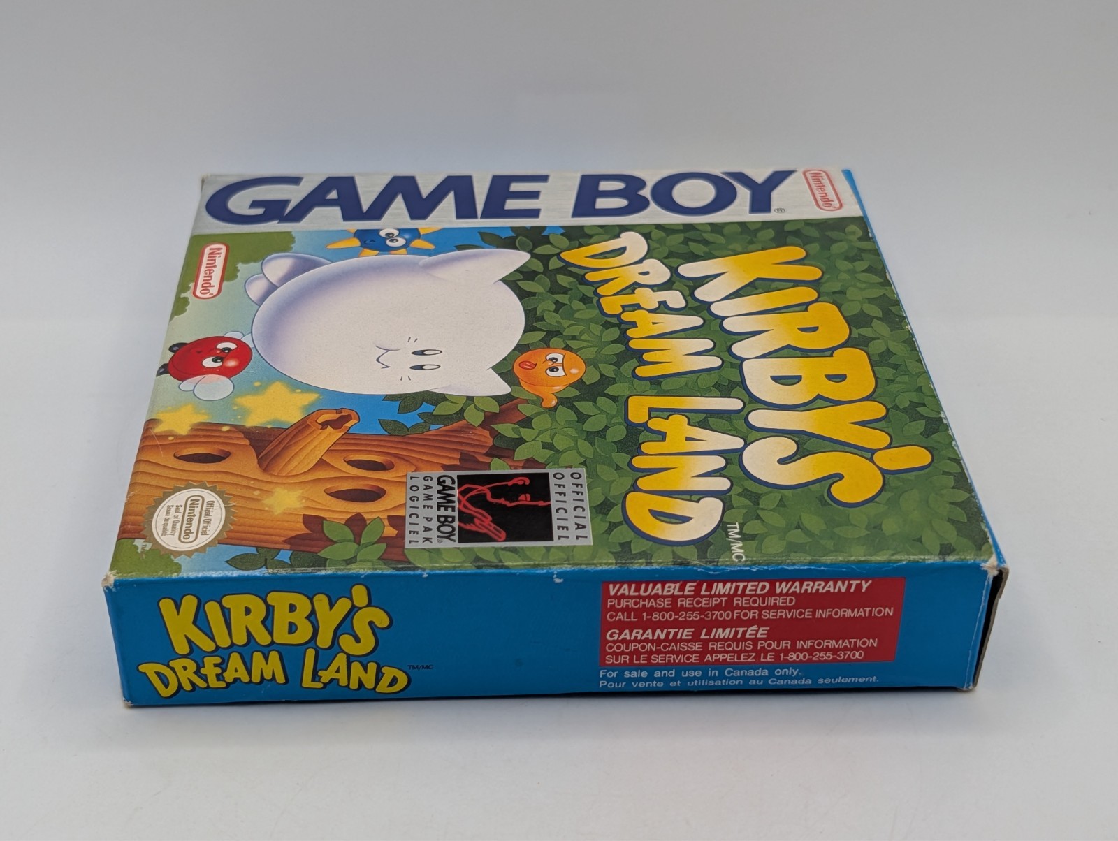 Kirby’s Dream Land Game Boy CIB Complete Authentic Nintendo Tested Working