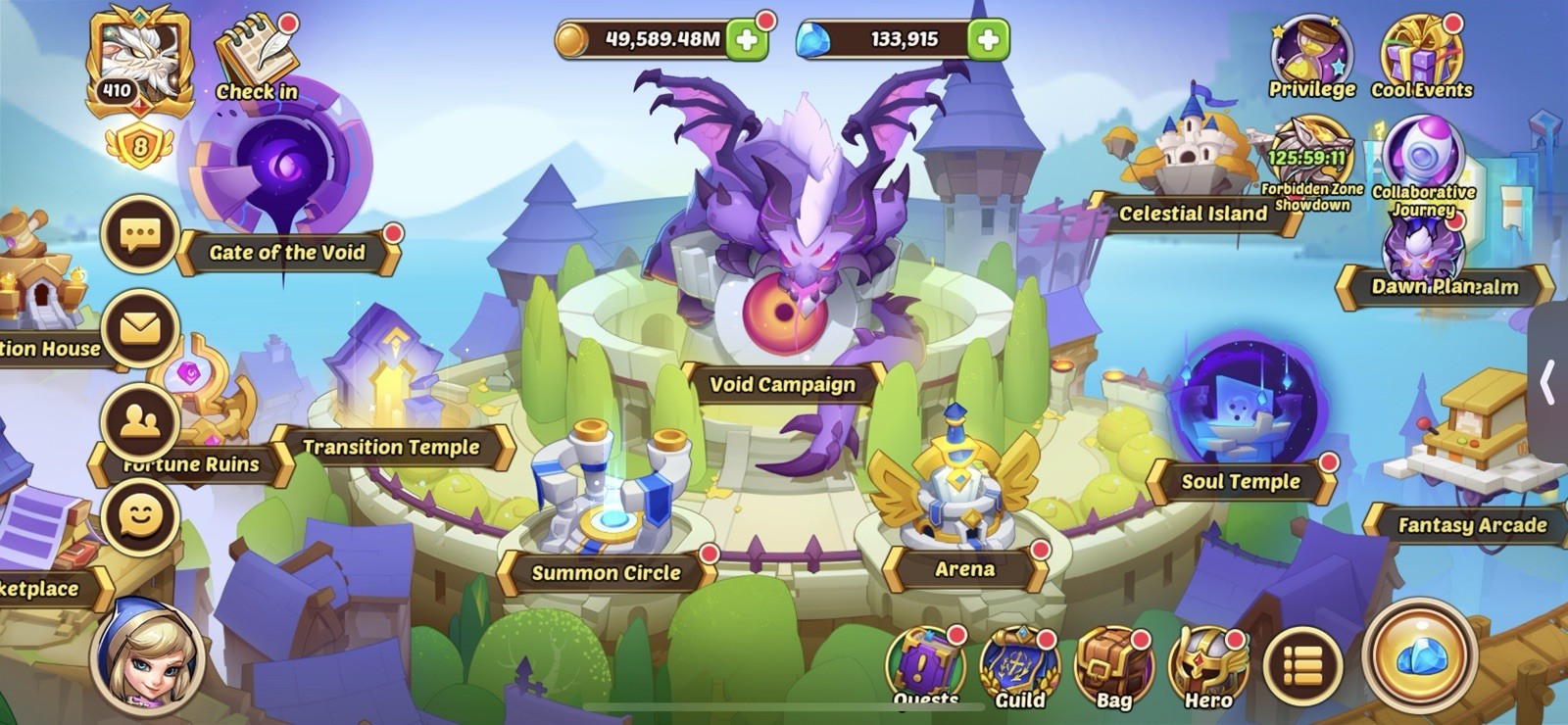 Idle Heroes IOS Whaleish Account | 3.5B Power Comes with all copies shown.
