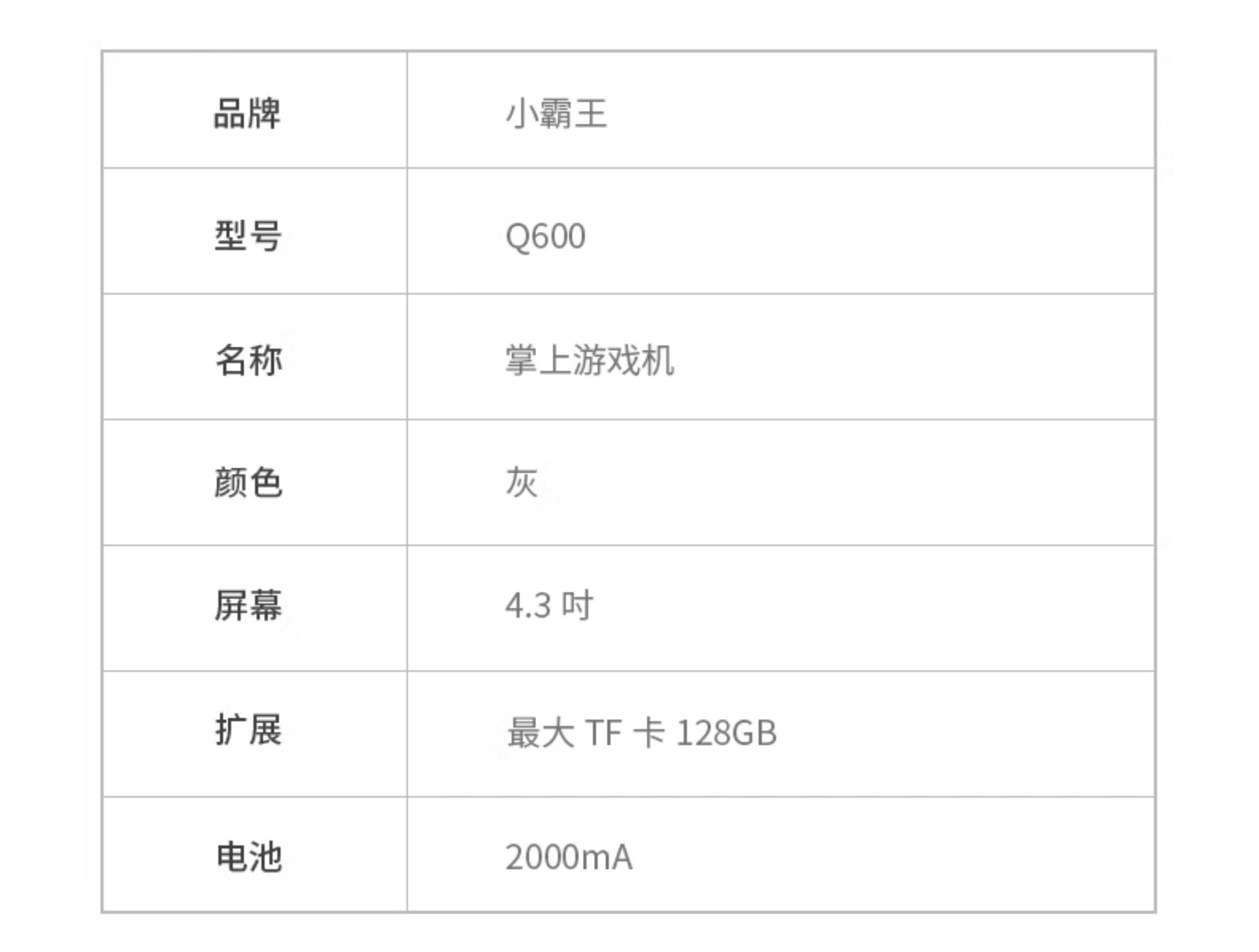 Subor S1000A PSP Handheld Gaming Console 4.3 IPS 4000mah New in Stock