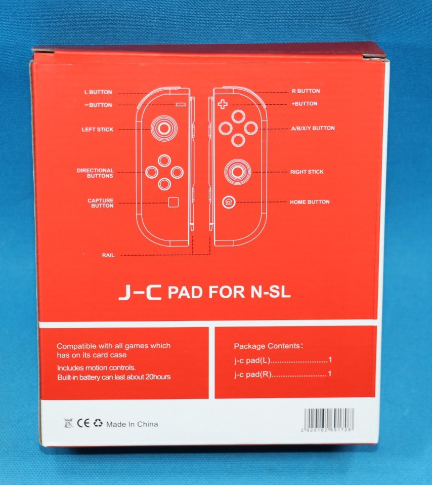 Wireless J-C PAD (L)/(R) Controllers for Nintendo Switch YELLOW AND BLUE