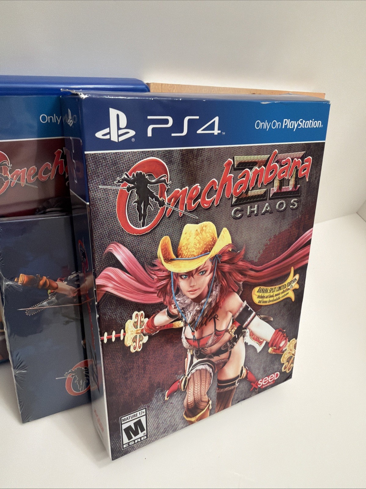 Onechanbara Z2: Chaos – “Banana Split” Edition (PS4) Complete CIB NEW Open Box