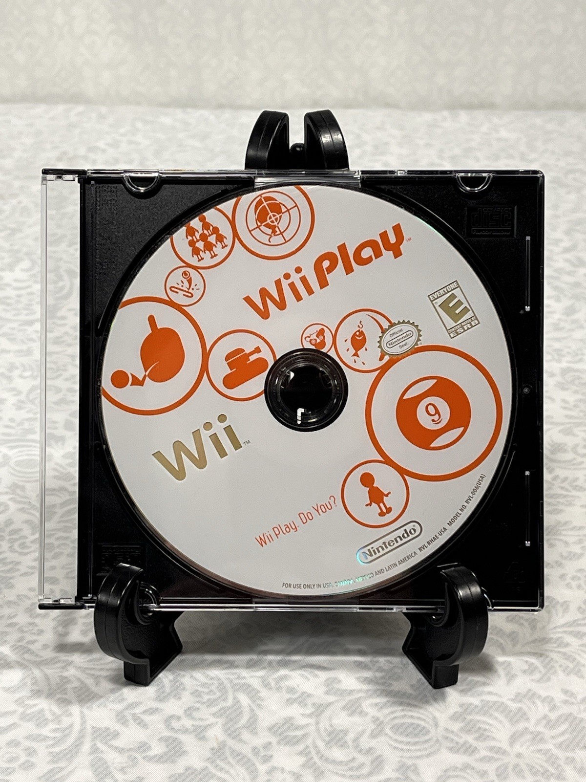 Nintendo Wii Play Game Disc Only – TESTED WORKING