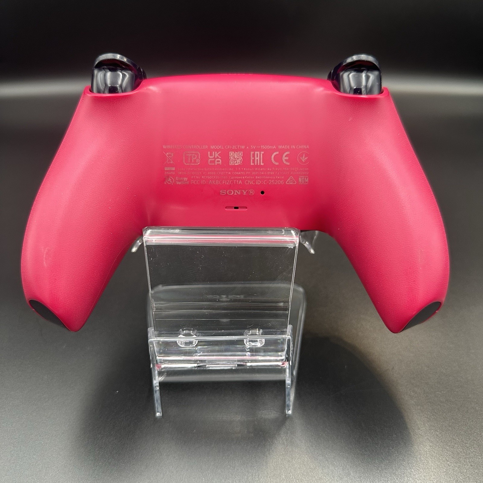 Sony PlayStation DualSense Wireless Controller – Cosmic Red -K-Silver TMR sticks