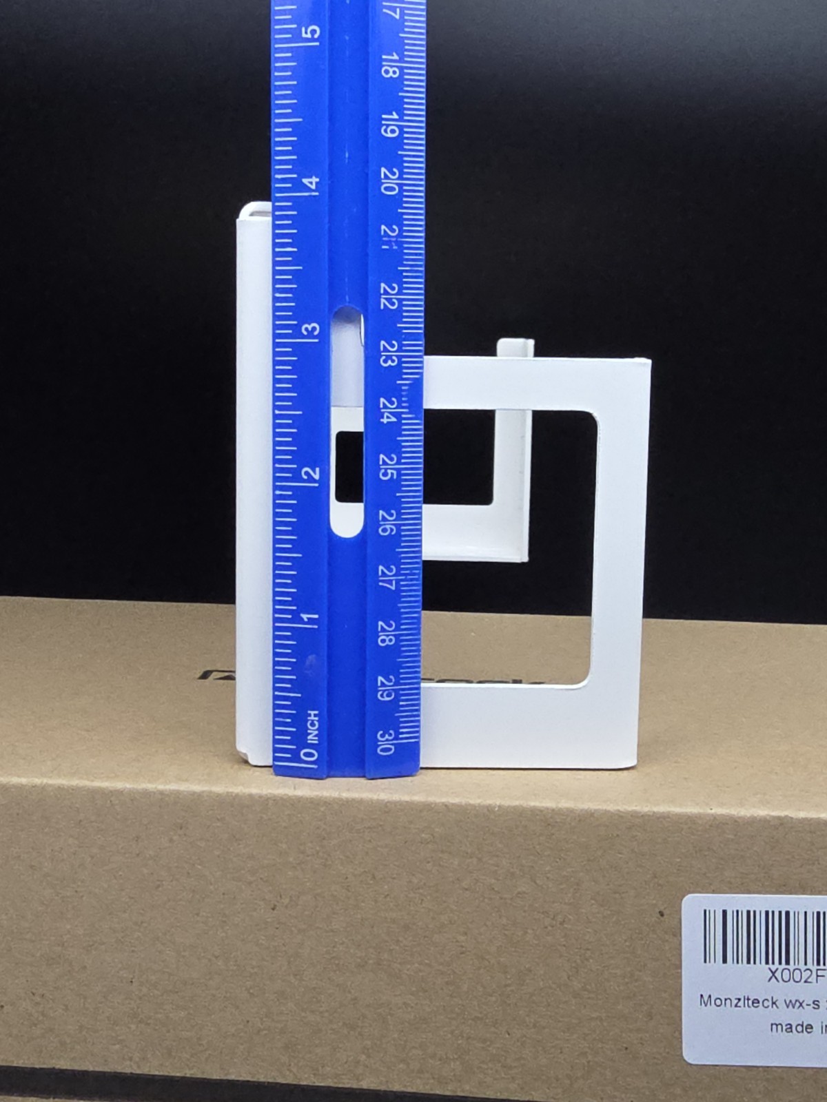 Wall Mount for Microsoft Xbox One S Console Hanger Mount WX-S White Monziteck
