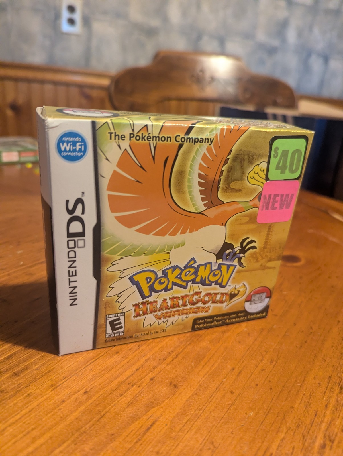 Pokemon Heart Gold DS, Complete minus Pokewalker, Used Very Good Condition