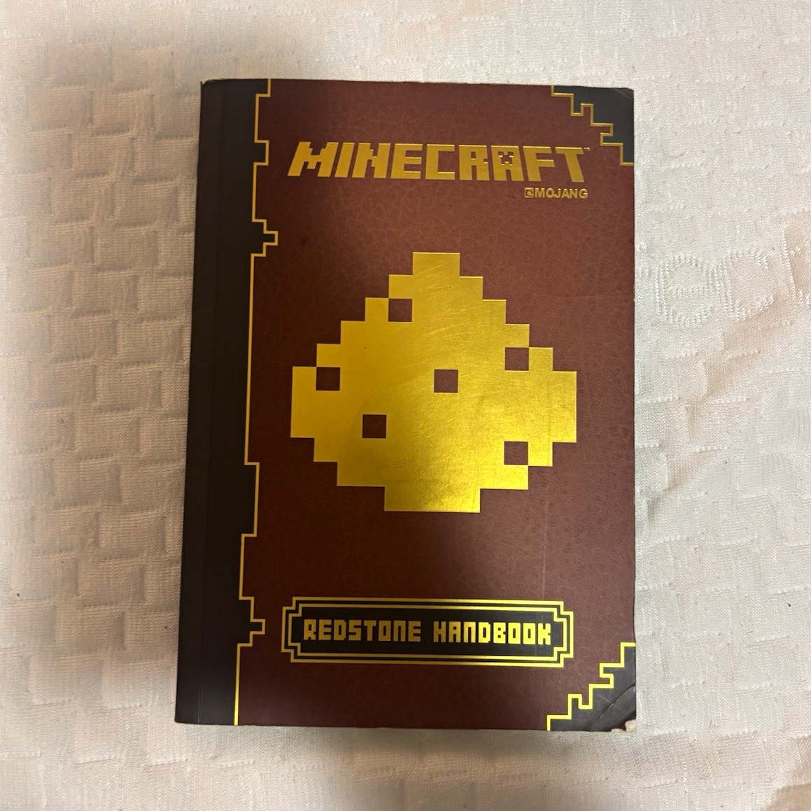 Mojang Minecraft Redstone Handbook Paperback Strategy Guide Book