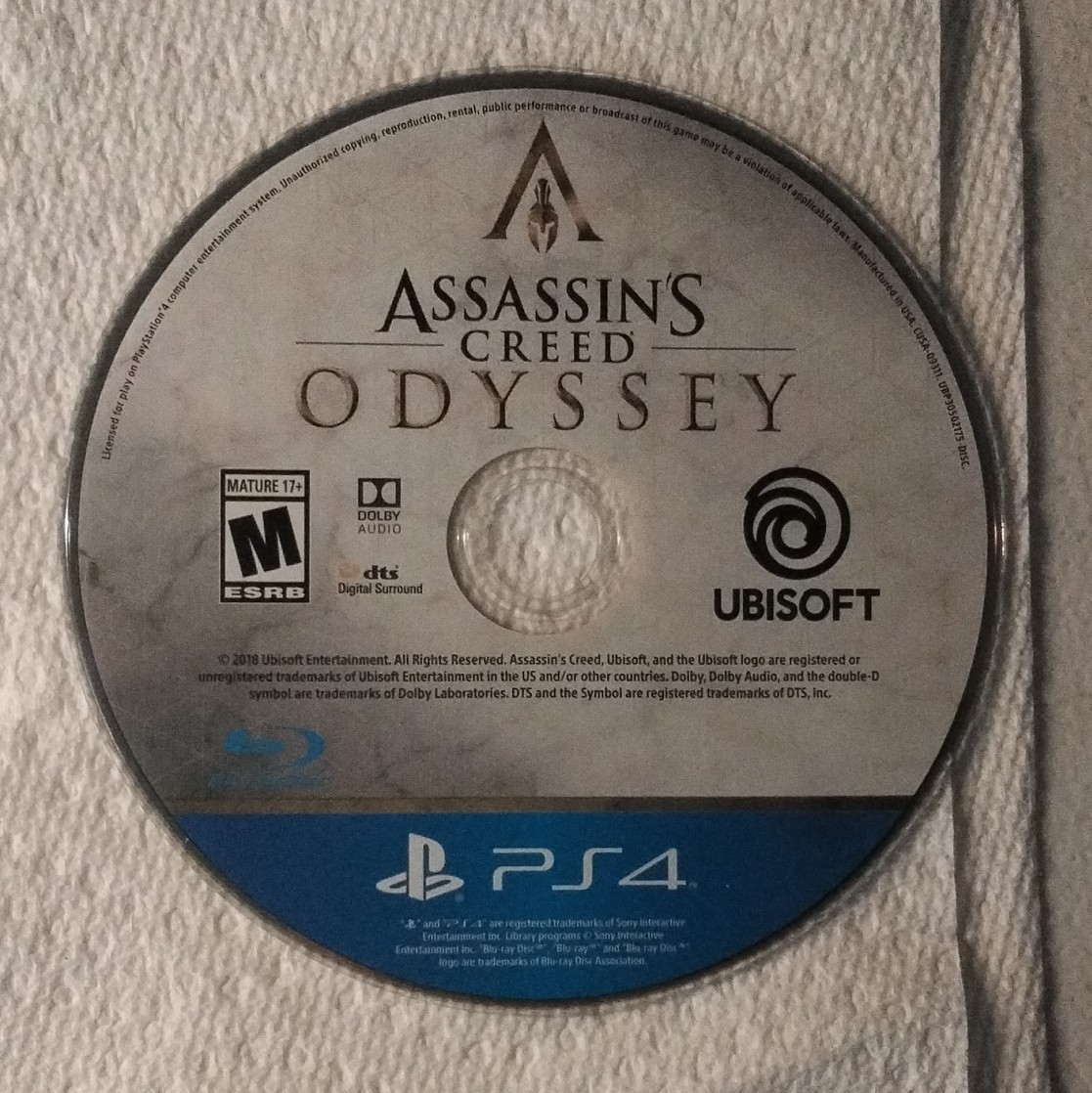 Ubisoft Assassin’s Creed Odyssey PS4 – M Mature, Action Adventure, NTSC