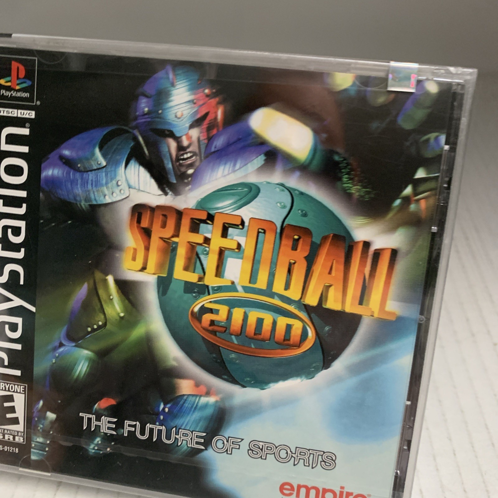 Speedball 2100 (Sony PlayStation 1, 2000) Factory Sealed See Pics & Store Rare