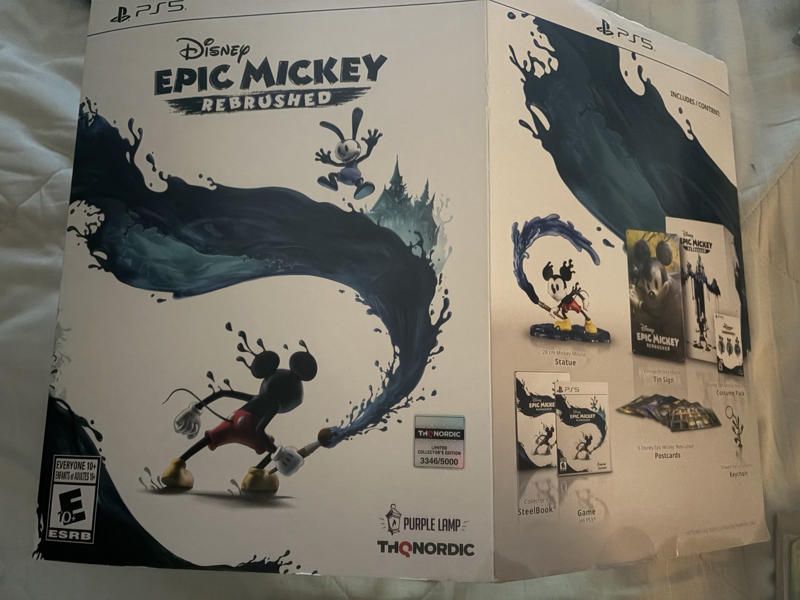 Disney Epic Mickey: Rebrushed Collector’s Edition PlayStation 5 READ DESCRIPTION