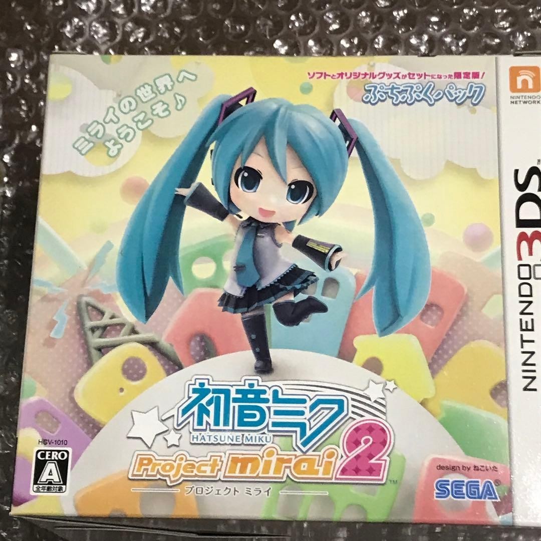 Nintendo 3DS Hatsune Miku Project mirai 1 & 2 Limited Edition 2 set game