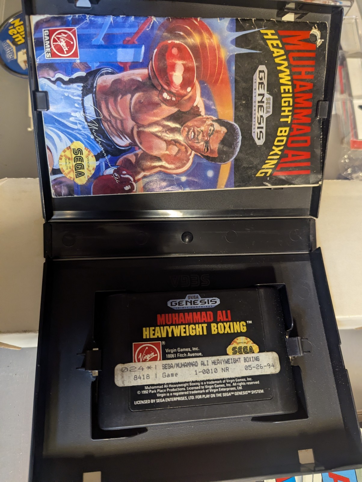 Muhammad Ali Heavyweight Boxing (Sega Genesis, 1992) Cib – Tested