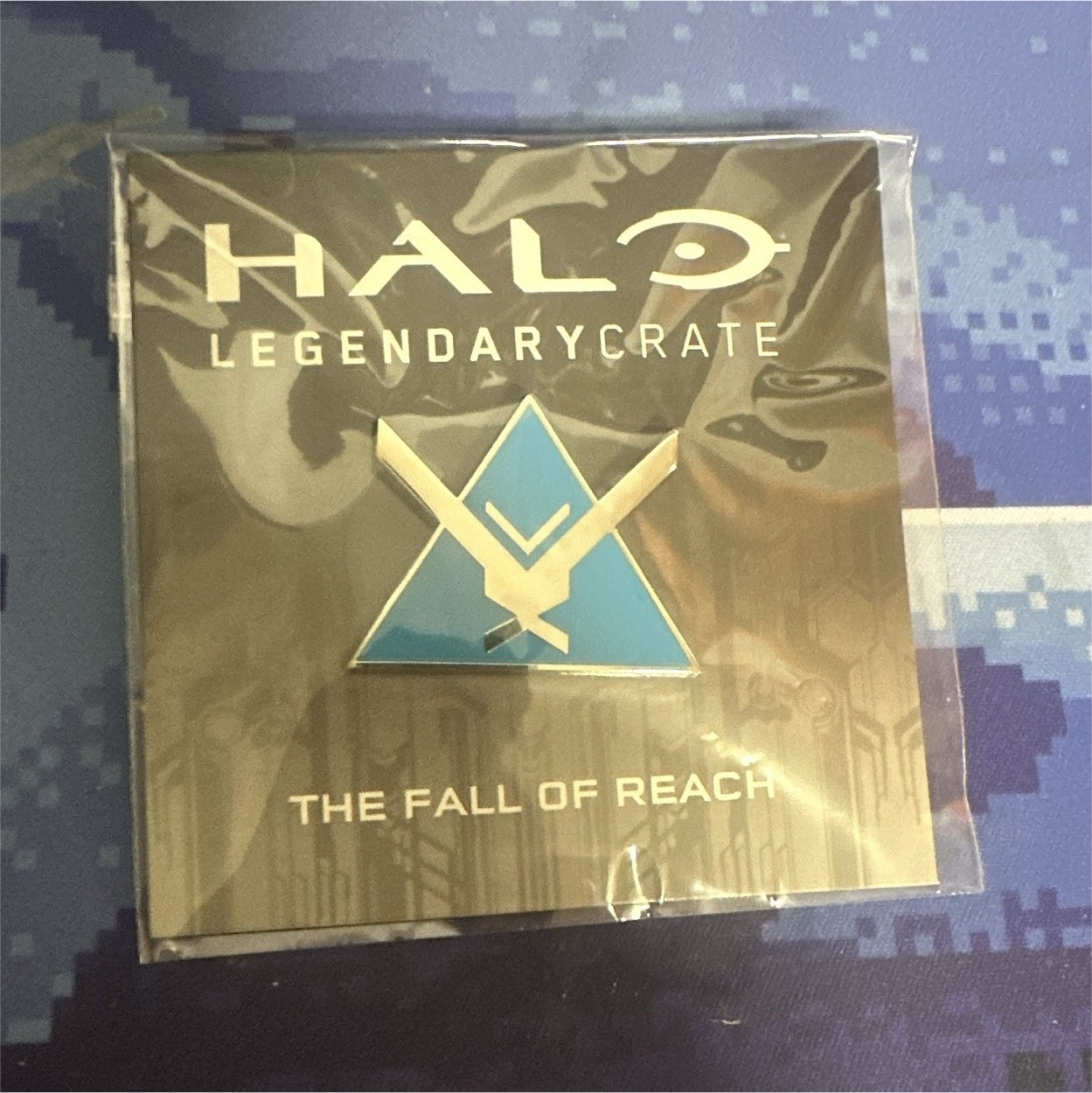 HALO Legendary Crate The Fall of Reach Pin 2017 Halo Series Halo: Reach