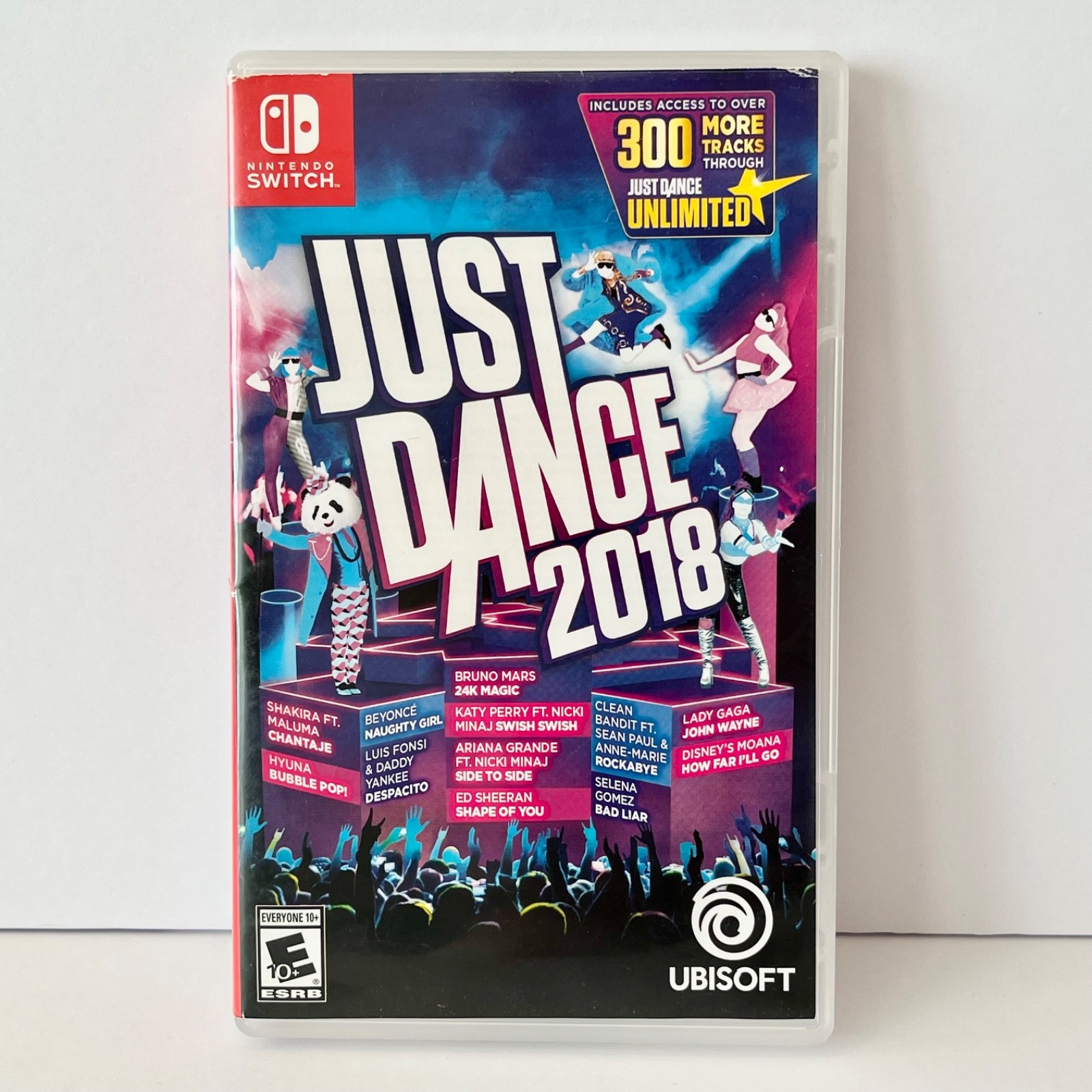 Just Dance 2018 (Nintendo Switch) Ubisoft Dance Game Complete CIB -TESTED