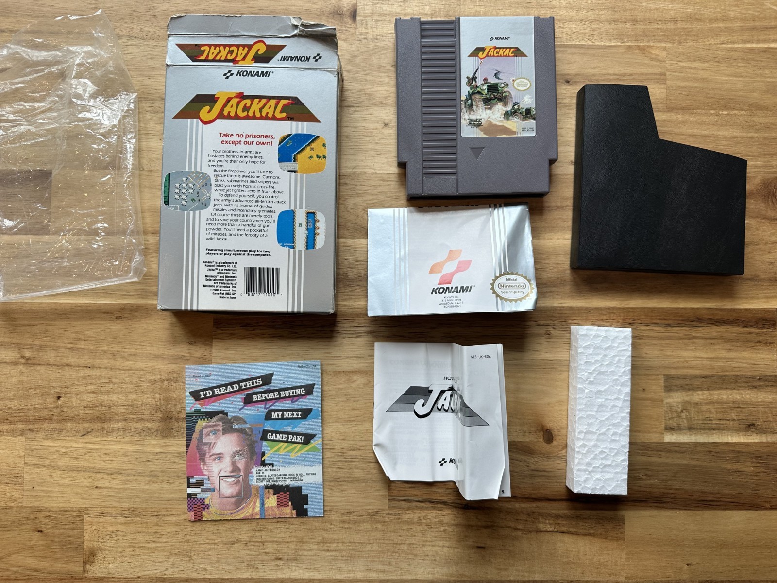 Jackal (Nintendo Entertainment System, 1987) NES Complete CIB