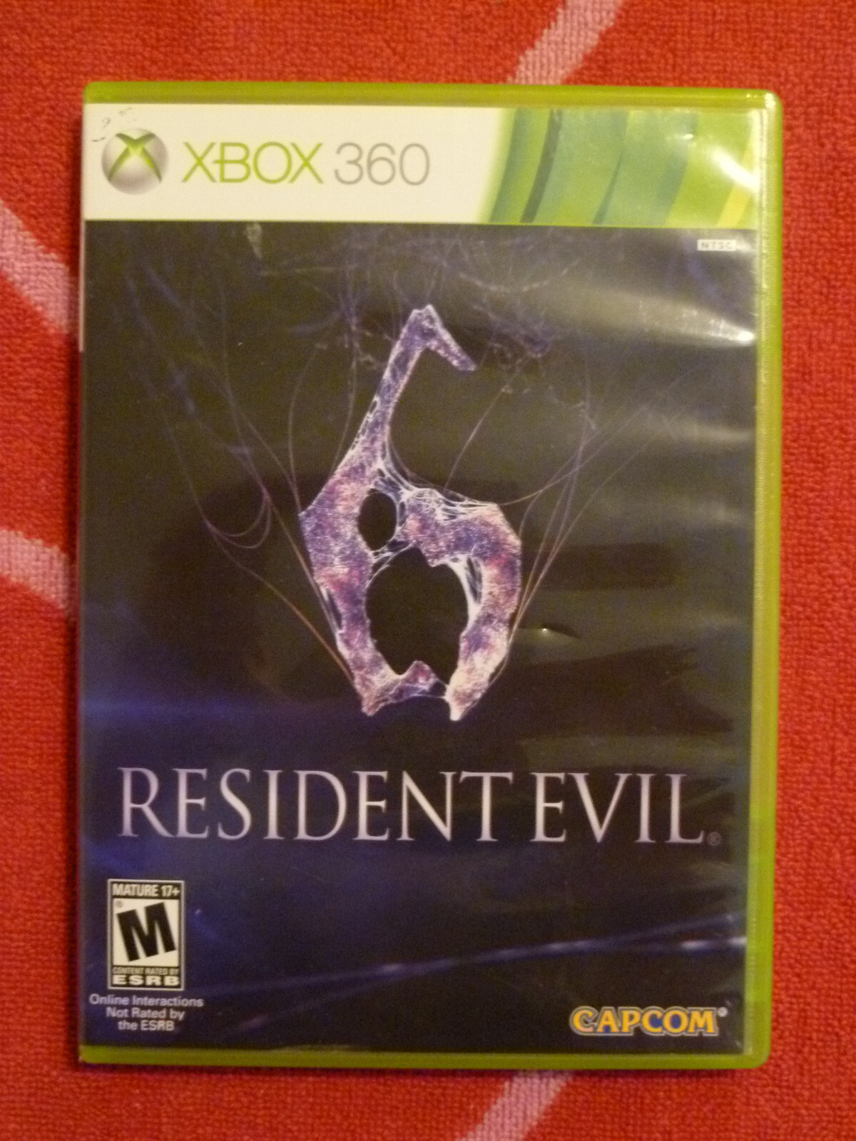 RESIDENT EVIL 6 Microsoft Xbox 360 Capcom 2012 COMPLETE