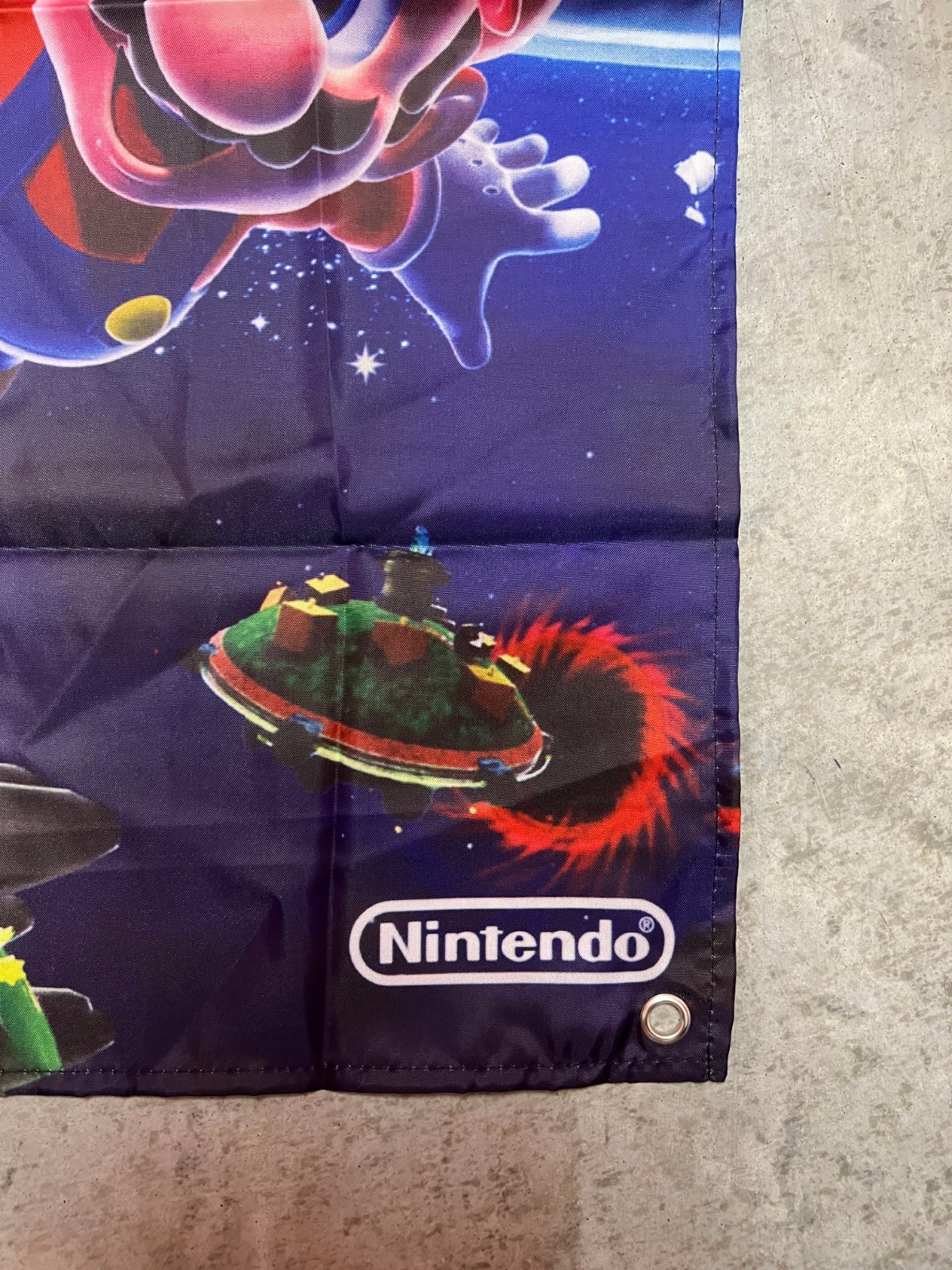 Super Mario Galaxy Wall Flag Banner Tapestry 2 x 3 Ft, Wii