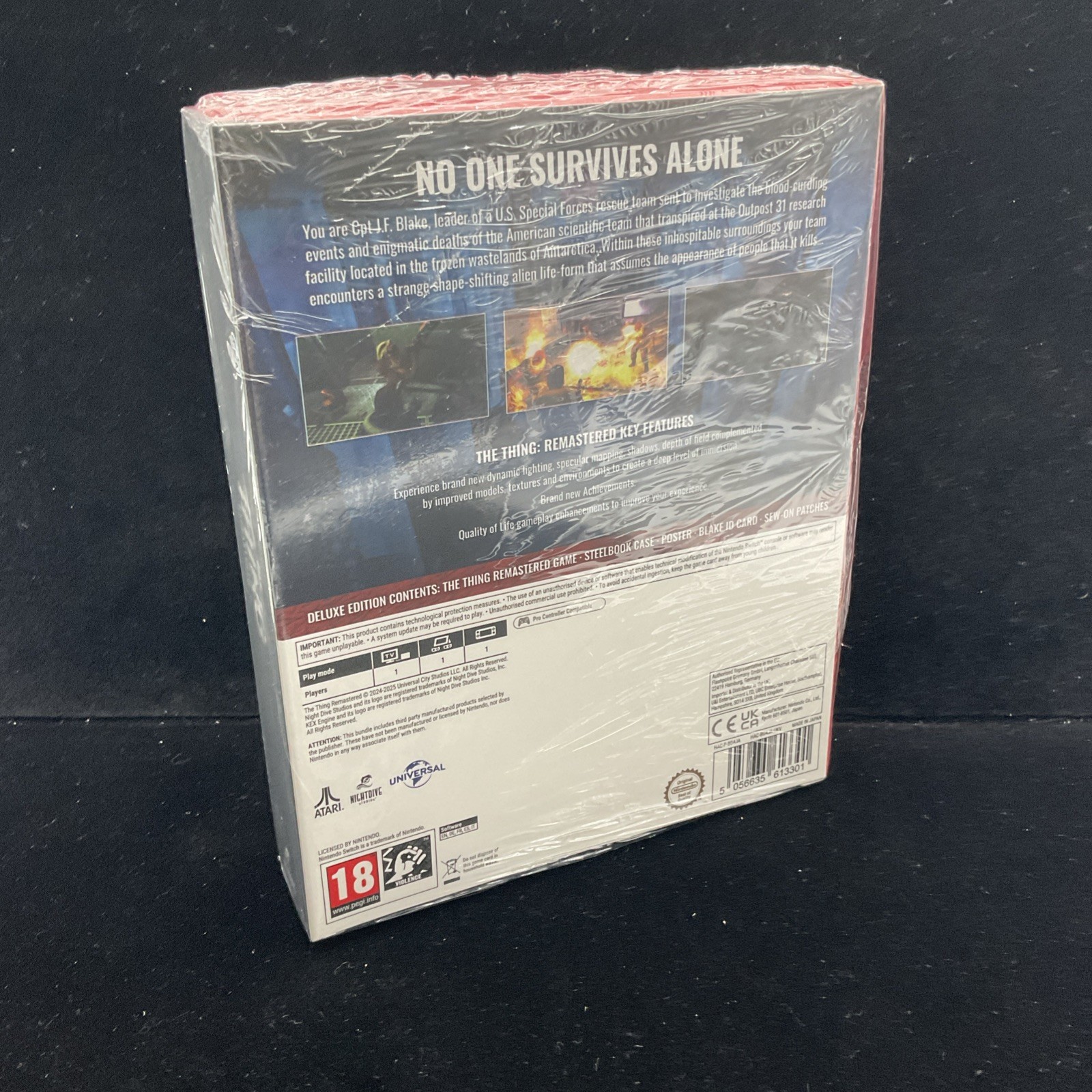 The Thing Remastered Deluxe Edition (Nintendo Switch) Brand New Factory Sealed