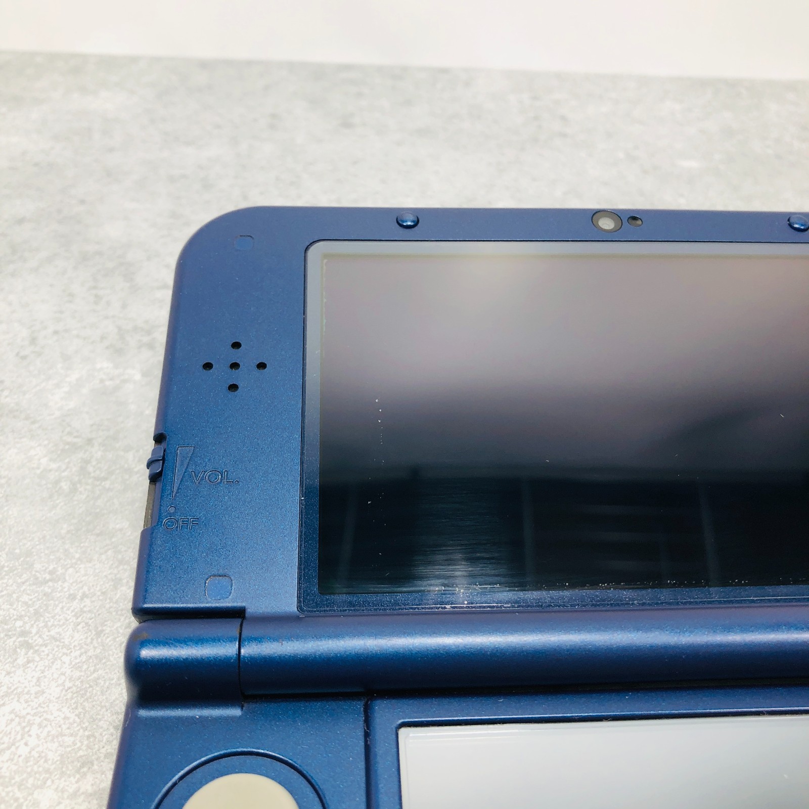 [Top IPS / EX+1] New Nintendo 3DS LL XL Metallic Blue console Japan NTSC-J 06-85