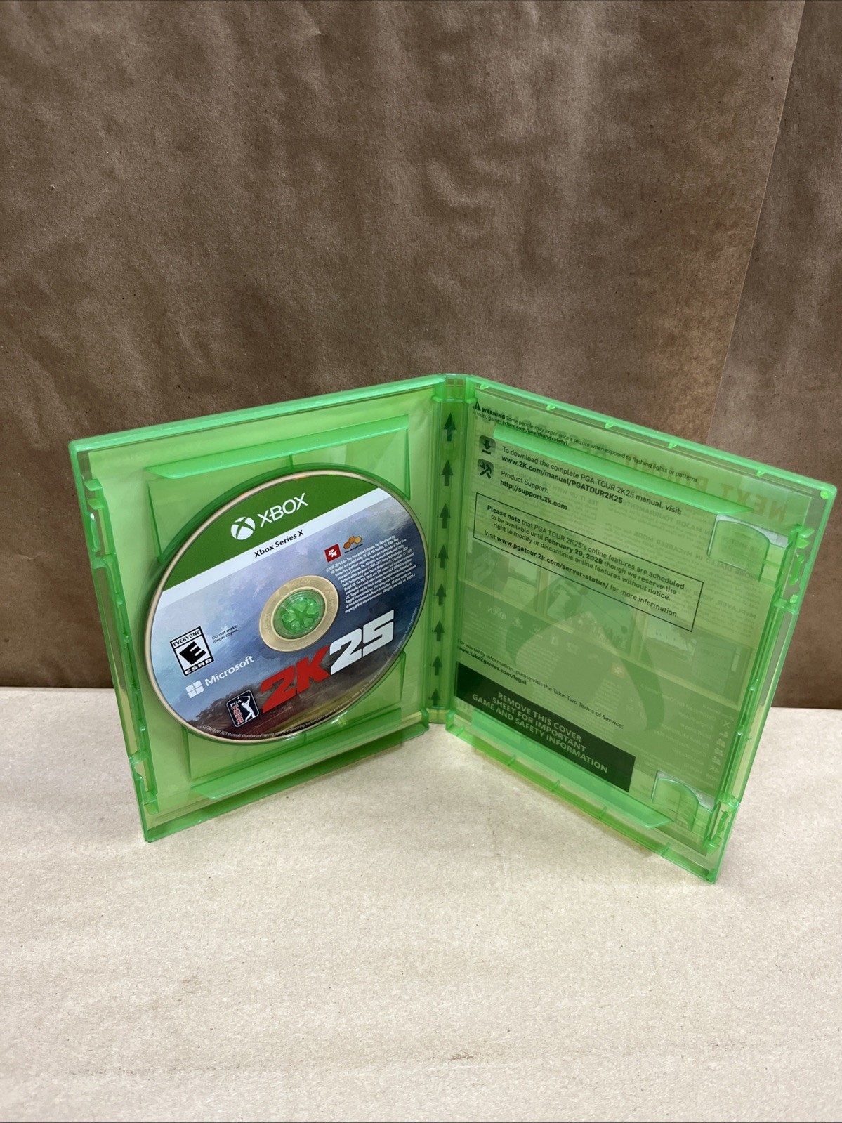 PGA Tour 2K25 – Microsoft Xbox Series X 4K UHD (USED) SEE DESCRIPTION