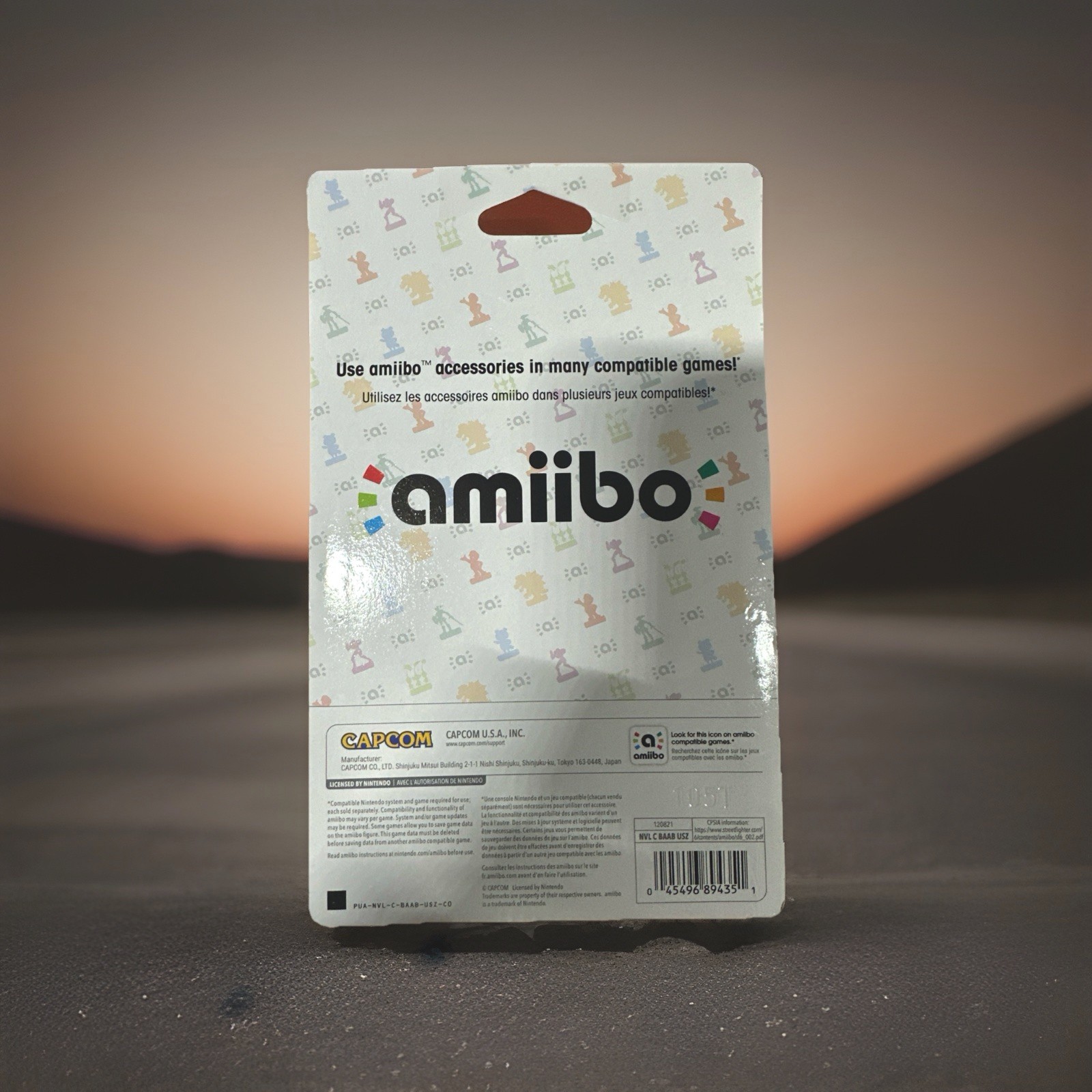 Nintendo Amiibo Jamie Street Fighter 6 Collectible Figure New Factory Sealed!!!