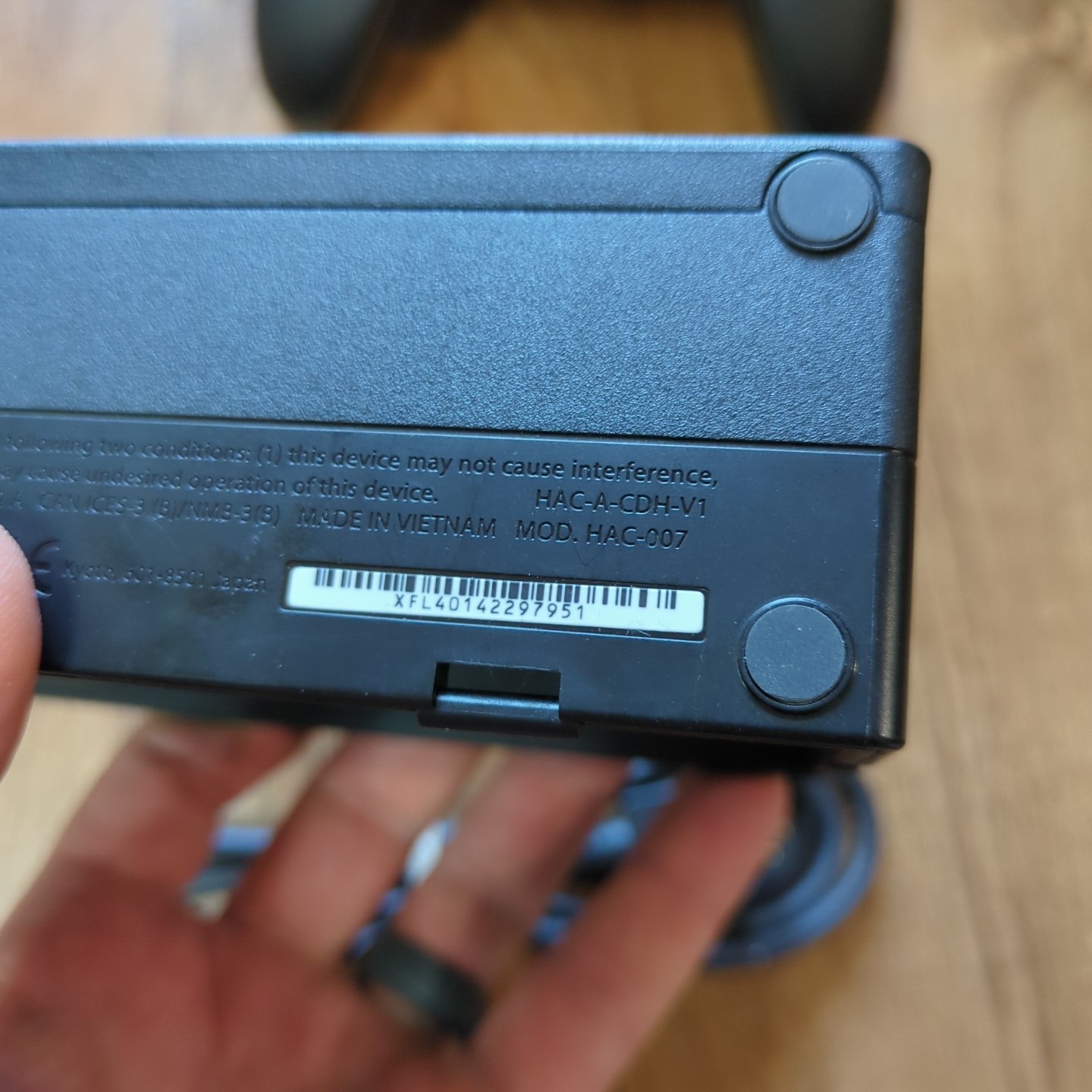 Nintendo Switch Docking Station & HDMI Cable OEM HAC-007 WUP-008 & Controller