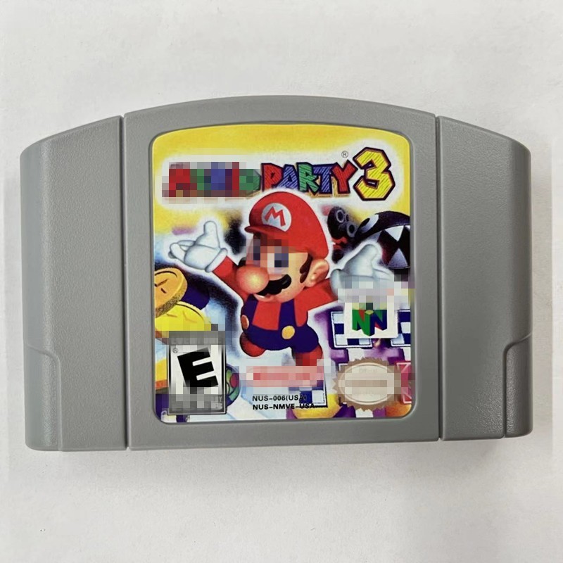 Mario Party Series Video Game USA Version For Nintendo 64 Console