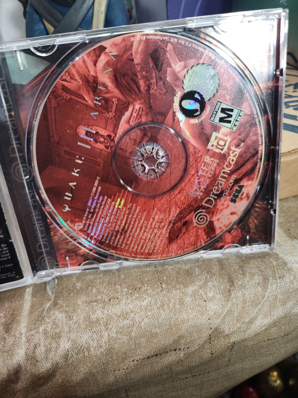 Quake III Arena (Sega Dreamcast, 2000) complete