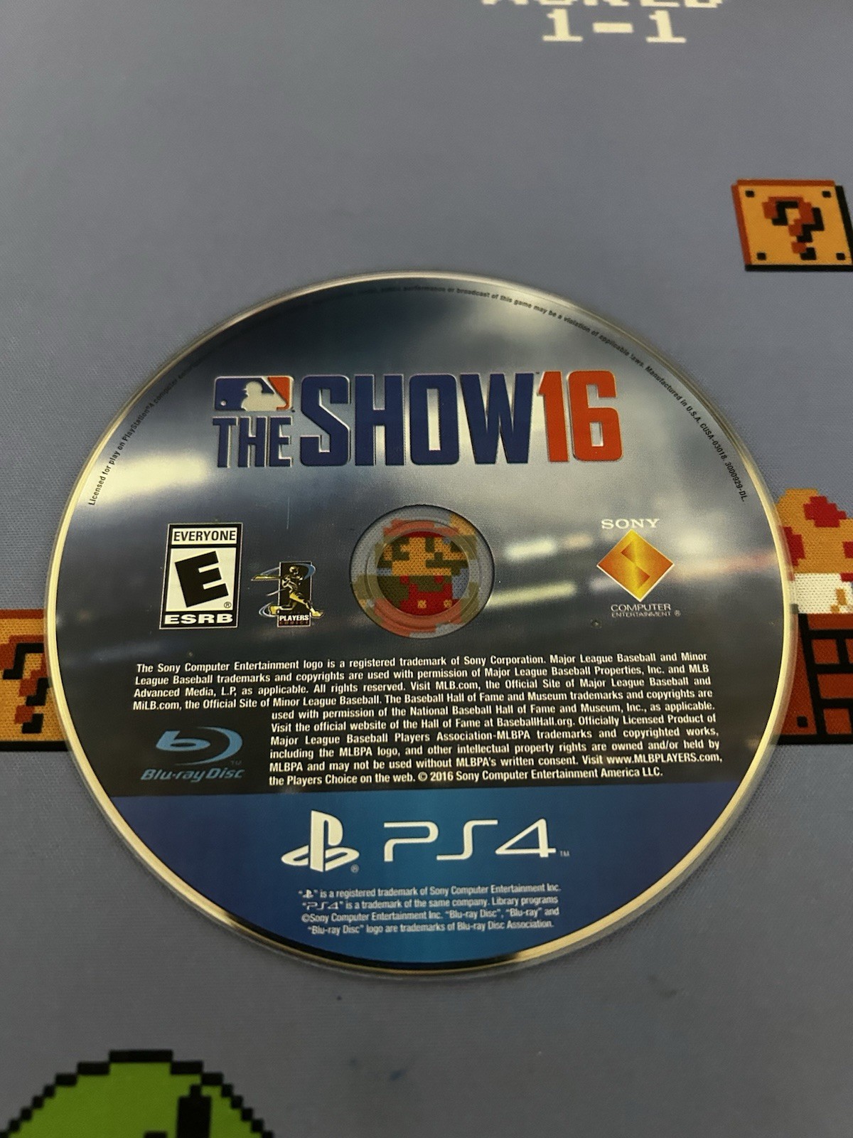 MLB: The Show 16 (Sony PlayStation 4, 2016) A6 – GAME ONLY