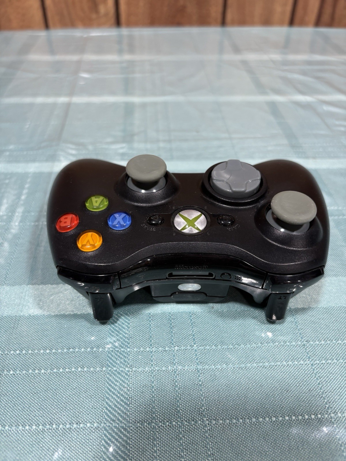 Microsoft Xbox 360 Wireless Controller OEM Black & Grey Authentic TESTED 🔥🔥🔥