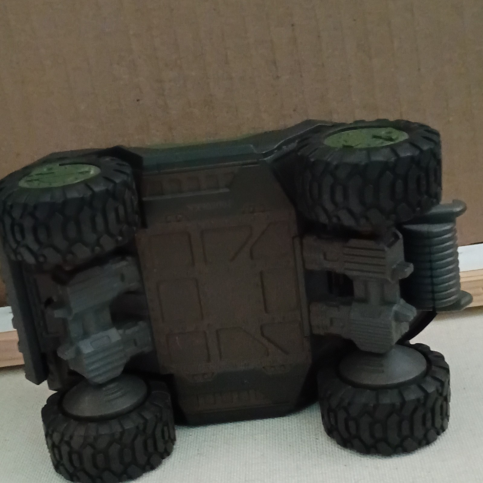 Rare Halo UNSC Warthog Vehicle Figure Lot w/ Master Chief Action Figure
