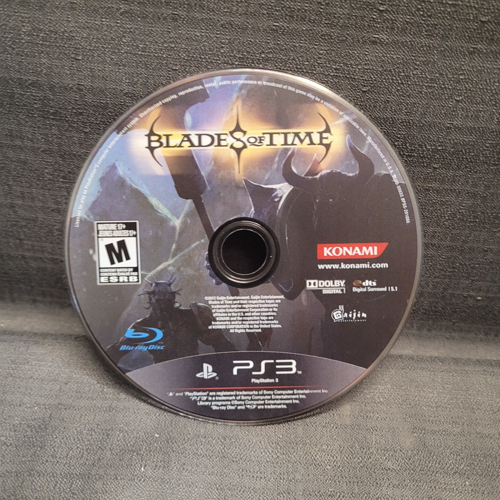 DISC ONLY! Blades of Time (Sony PlayStation 3, 2012) PS3 Video Game