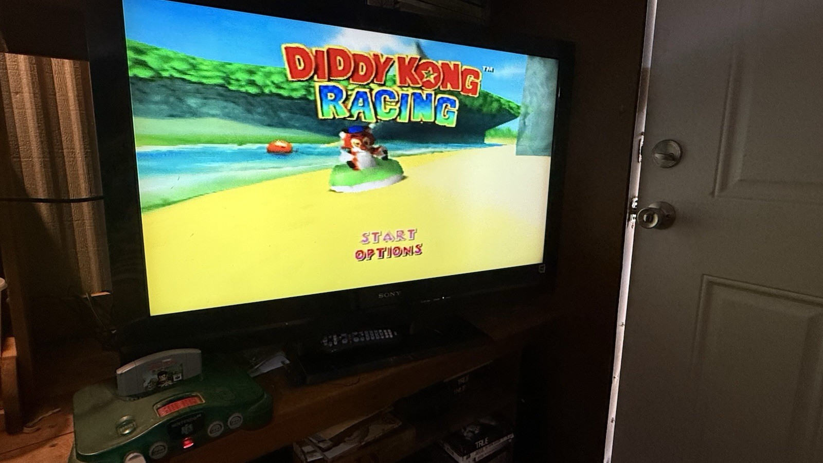 Nintendo 64 Racing Game Lot: Star Wars Episode I Racer, Diddy Kong, MRC