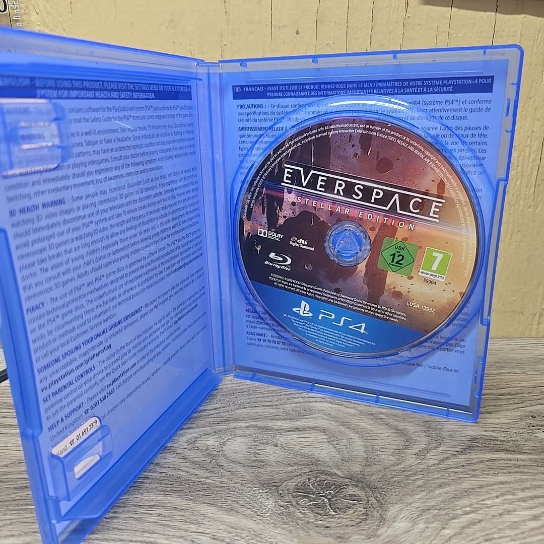 Everspace Stellar Edition PS4 Tested Working PEGI 7 No Manual